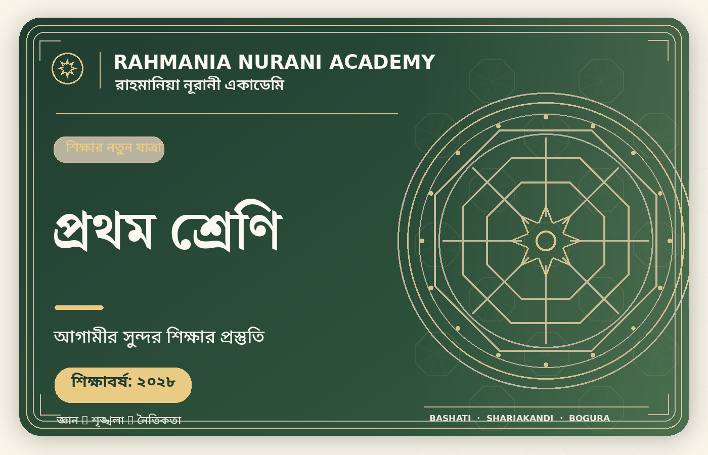 প্রথম শ্রেণি