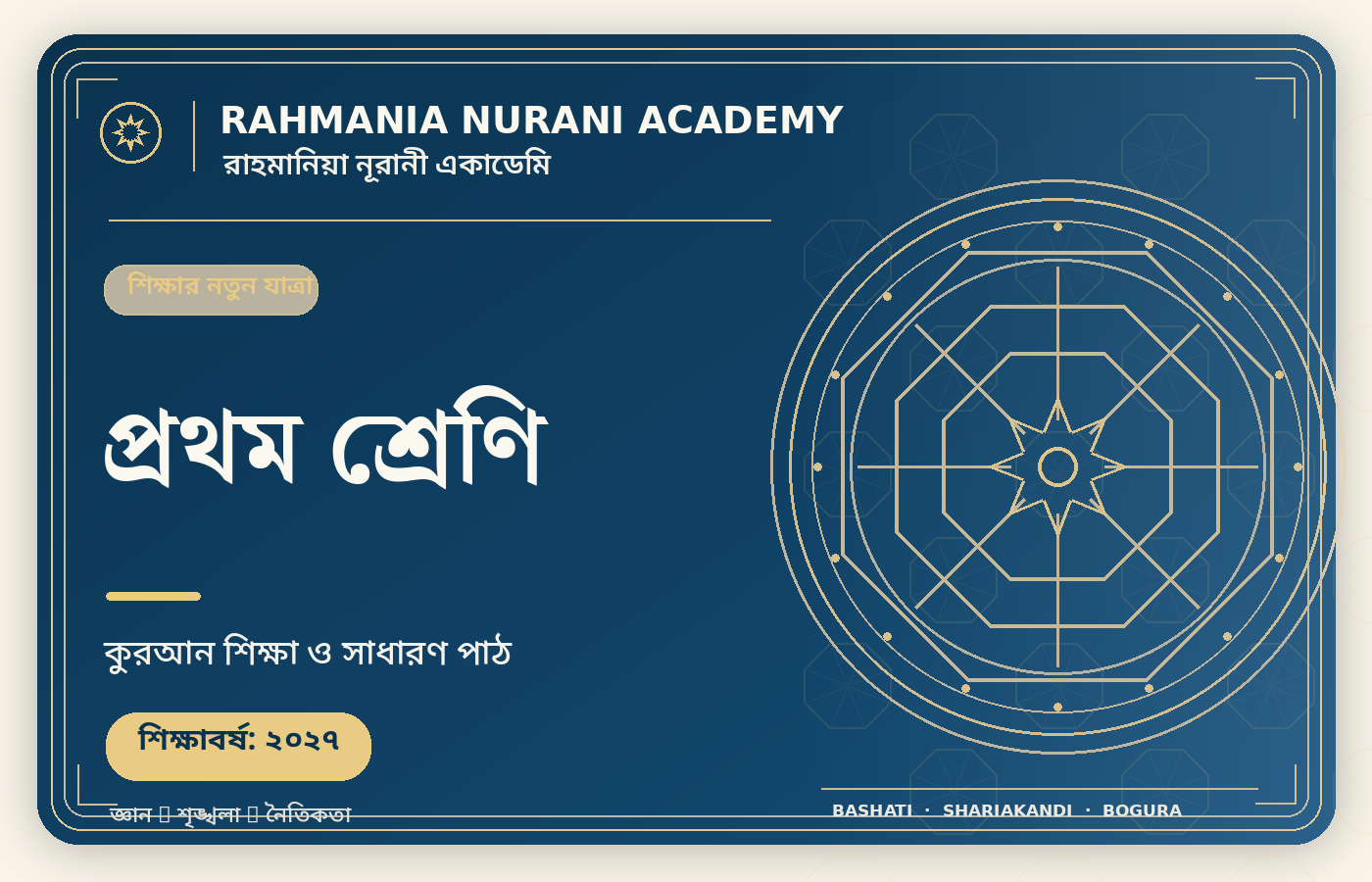 প্রথম শ্রেণি